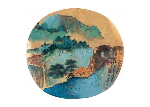 古今夫妻画家,谢稚柳、陈佩秋1975年合作的《秋山图》