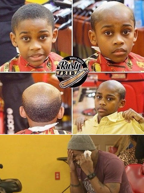 父亲理发毁童年：给儿子剪个一夜老30岁的“本杰明巴顿特别款”发型