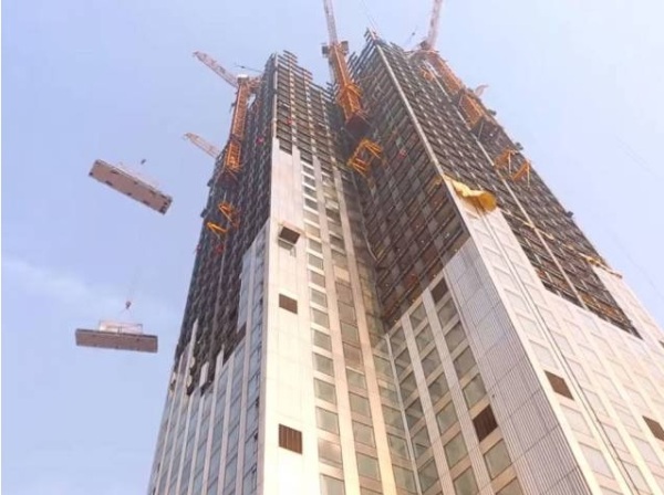 中国速度：长沙19天建成57层高楼 一天建3层 可抗9级地震