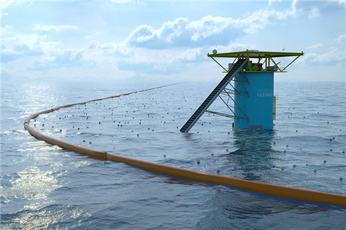 20岁荷兰发明家发明海洋垃圾清洁系统