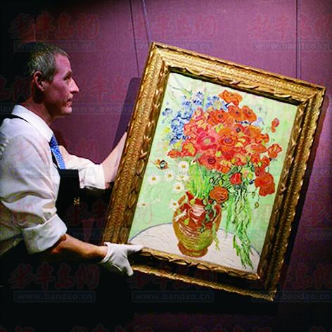 文森特·梵高 《插满雏菊和罂粟花的花瓶》中国富豪购买西方油画价格TOP10