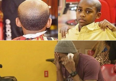 父亲理发毁童年：给儿子剪个一夜老30岁的“本杰明巴顿特别款”发型