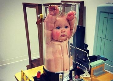 宝宝X射线固定器 有没有考虑宝宝的感受