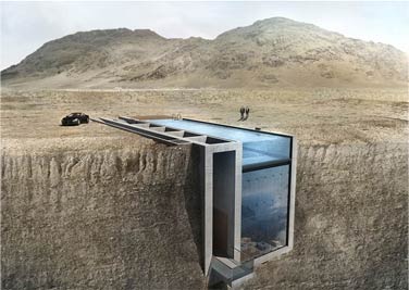 ‘Casa Brutale’：融进悬崖的惊人海景别墅 屋顶是游泳池