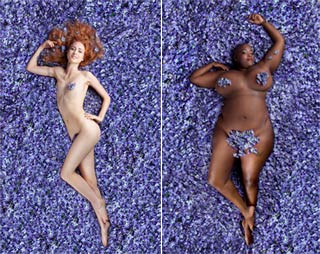 摄影师拍摄14个不同体型的妇女 挑战“美国丽人”标准