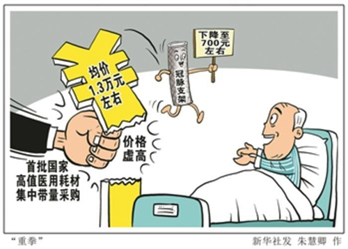 冠脉支架集采平均降价93%说明了什么 中国医疗行业需要风清气正