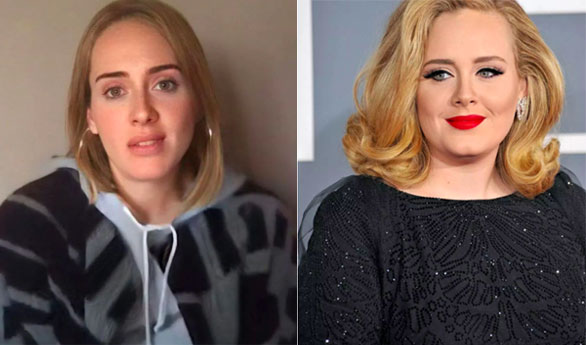 没有随便的成功：Adele一年减掉90斤 感觉年轻了十岁
