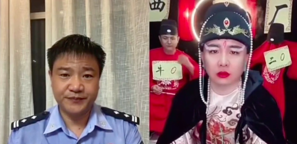 【视频】反诈民警老陈连麦千万主播搞笑名场面
