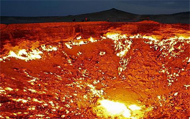 土库曼斯坦地狱之门烧了50年
