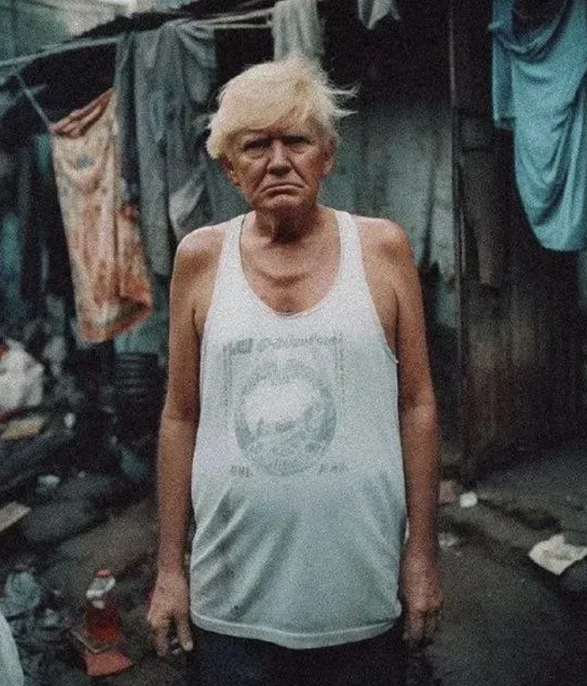 亿万富豪们在贫民窟：这几张特殊的“照片”果然不简单 特朗普